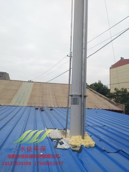 孟津鴻通汽修廠漆房（fáng）淨化器 (2)