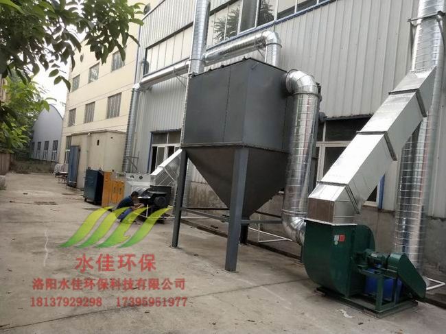 洛陽誠創耐磨材料有限公司廢氣除塵係統