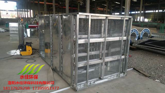 六萬（wàn）風量活性炭過濾（lǜ）箱自製