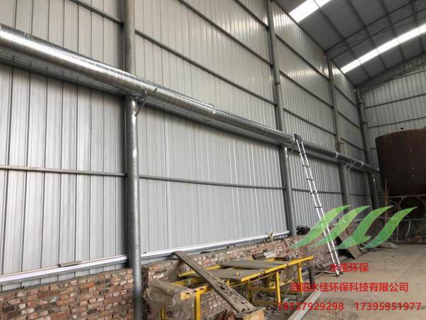 孟津劉哲彩磚廠（chǎng）除塵設備