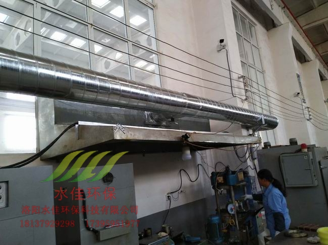 洛陽礦石機械（xiè）除塵廢氣處理