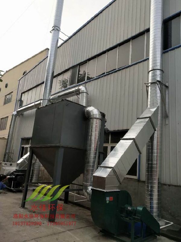 洛陽誠創耐磨材料有限公司（sī）廢氣除塵係統