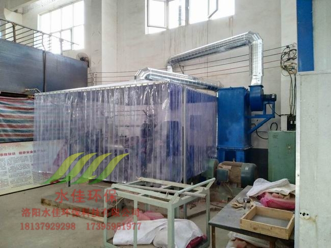 洛陽礦石機械（xiè）除塵廢（fèi）氣處理