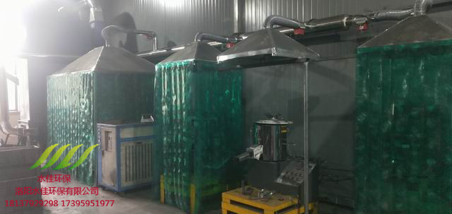 中南鑽石除塵（chén）設備安裝