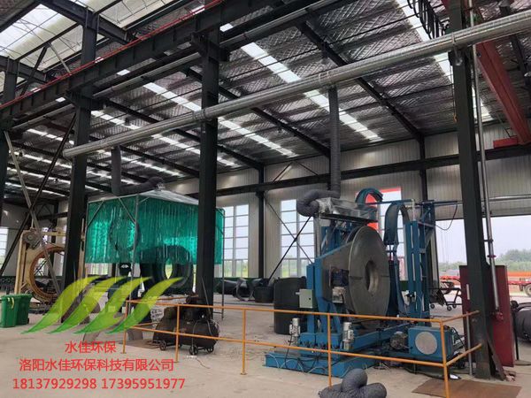 河南三傑新材（cái）料有限公司除塵廢氣處理設備